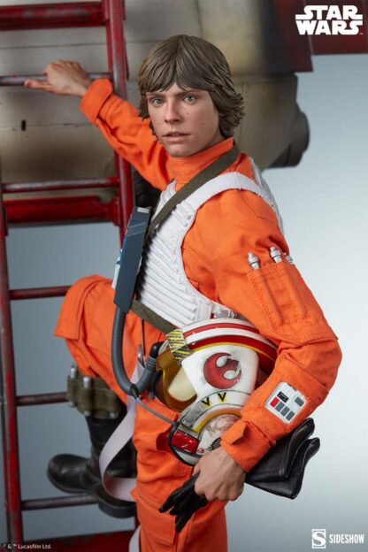Star Wars Premium Format Statue Luke Skywalker & X-Wing: Red Five, Standing By 76 cm – Bild 10