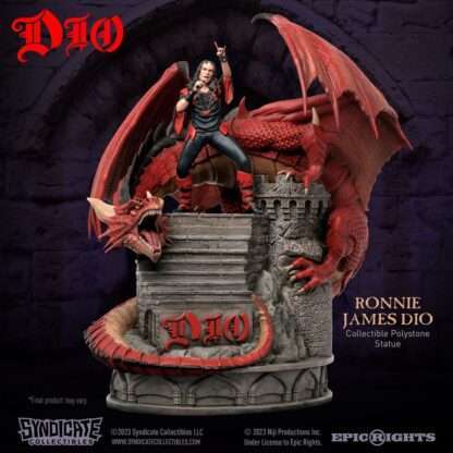 Dio Statue 1/10 Ronnie James Dio 36 cm – Bild 2
