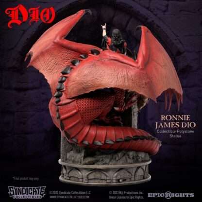 Dio Statue 1/10 Ronnie James Dio 36 cm – Bild 7