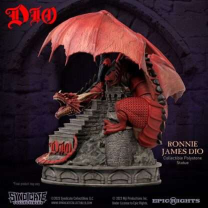 Dio Statue 1/10 Ronnie James Dio 36 cm – Bild 8