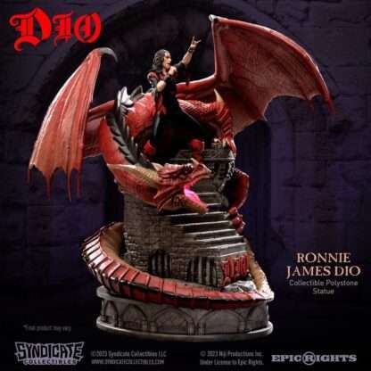 Dio Statue 1/10 Ronnie James Dio 36 cm – Bild 11