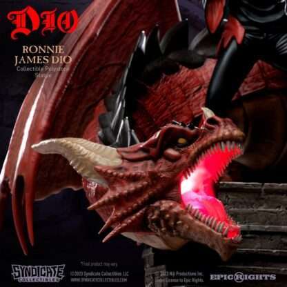 Dio Statue 1/10 Ronnie James Dio 36 cm – Bild 16