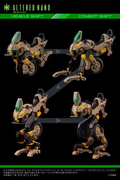 Altered Nano Actionfigur AN-EX Alt FRIGATE & AA-CAFALL 1024 (FLAGSHIP) 10 cm – Bild 6
