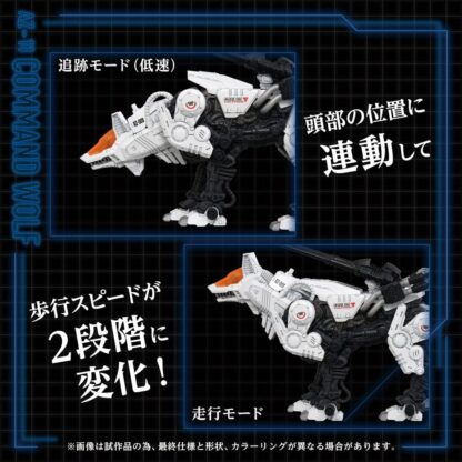 Zoids Plastic Model Kit 1/72 AZ-11 Command Wolf 20 cm – Bild 3