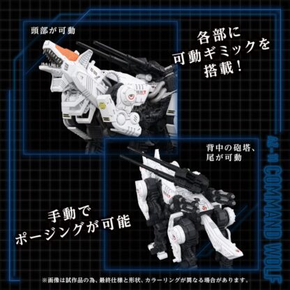 Zoids Plastic Model Kit 1/72 AZ-11 Command Wolf 20 cm – Bild 4