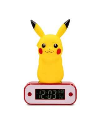 Pokémon Wecker mit Leuchtfunktion Pikachu 18 cm