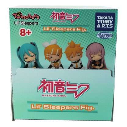 Hatsune Miku Twinchees Minifiguren Lil' Sleepers 5 cm Display (24) – Bild 3