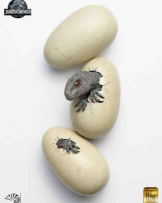 Jurassic World Statuen 3er-Set 1/2 Hatching Indominus Rex 13 cm