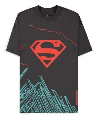 DC Comics T-Shirt Superman Dark Grey son of Krypton