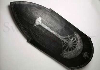 Herr der Ringe Replik 1/1 Gondorisches Schild mit Flagge 113 cm – Bild 3