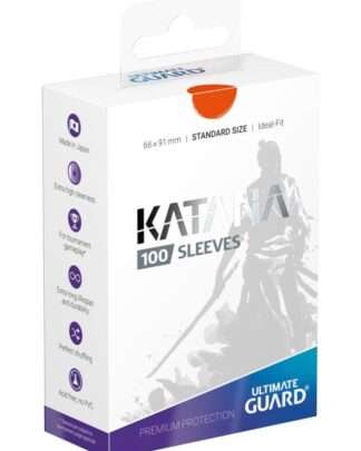 Ultimate Guard Katana Sleeves Standardgröße Orange (100)