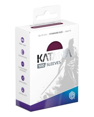 Ultimate Guard Katana Sleeves Standardgröße Radiant Plum (100) - Beschädigte Verpackung