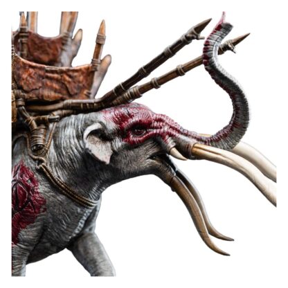 Herr der Ringe Mini Statue Mumak in Battle 17 cm – Bild 2