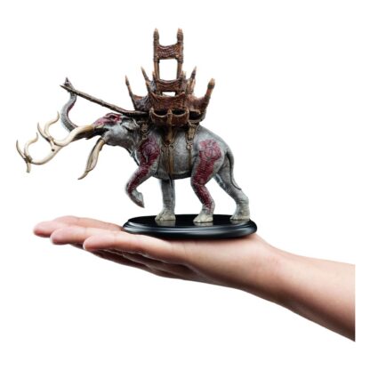 Herr der Ringe Mini Statue Mumak in Battle 17 cm – Bild 5