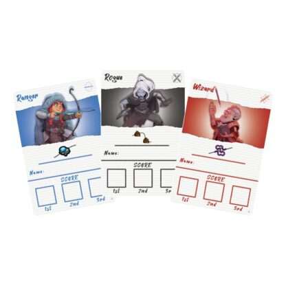 Dungeons & Dragons: Dungeon Scrawlers - Heroes of Waterdeep Brettspiel *Englische Version* – Bild 3