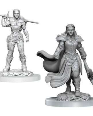 D&D Nolzur's Marvelous Miniatures Miniaturen unbemalt 2er-Pack Orc Fighter Female