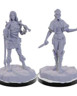 Pathfinder Battles Deep Cuts Miniaturen unbemalt 2er-Packs Urdefhan Death Scout & Lasher Umkarton (2)