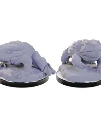 WizKids Deep Cuts Miniatures Miniaturen unbemalt 2er-Pack Giant Frogs