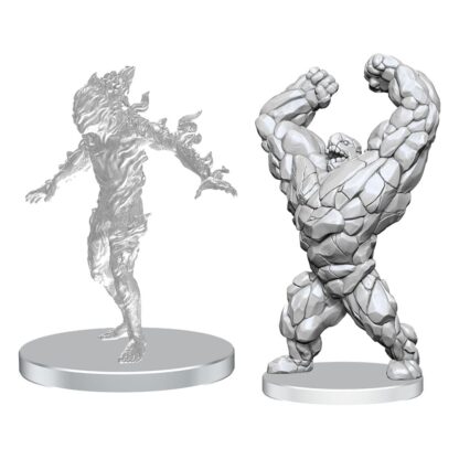 Pathfinder Deep Cuts Miniaturen unbemalt Living Landslide & Living Wildfire