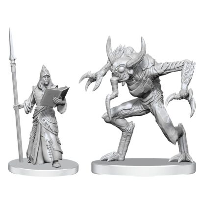Pathfinder Deep Cuts Miniaturen unbemalt Vloriak (Despoiler Demon) & Demonologist