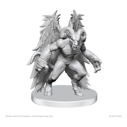 Pathfinder Deep Cuts Miniaturen unbemalt Gylou (Handmaiden Devil) & Ferrugon (Rust Devil) – Bild 2
