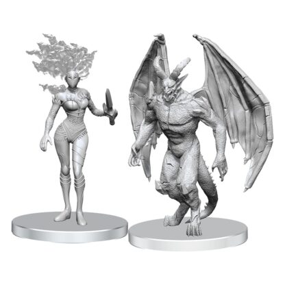 Pathfinder Deep Cuts Miniaturen unbemalt Gargoyle & Shae