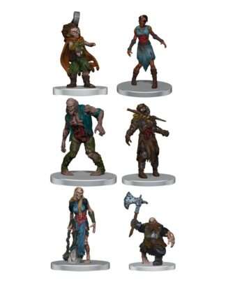 D&D Icons of the Realms Miniaturen vorbemalt Undead Armies - Zombies Set