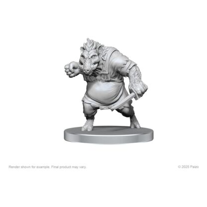 Pathfinder Deep Cuts Miniaturen unbemalt Werewolf & Wereboar – Bild 2
