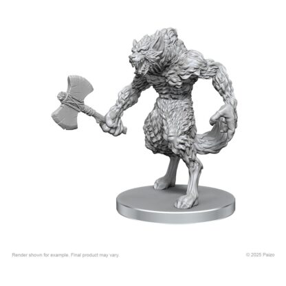 Pathfinder Deep Cuts Miniaturen unbemalt Werewolf & Wereboar – Bild 3
