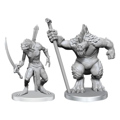 Pathfinder Deep Cuts Miniaturen unbemalt Xulgath Skirmisher & Stoneliege