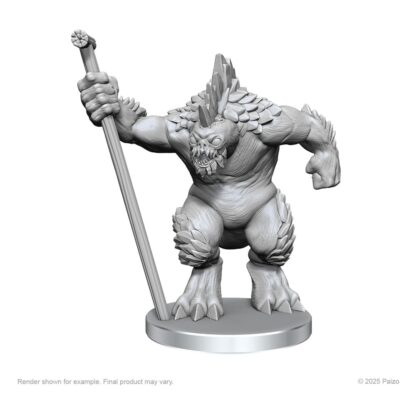 Pathfinder Deep Cuts Miniaturen unbemalt Xulgath Skirmisher & Stoneliege – Bild 3