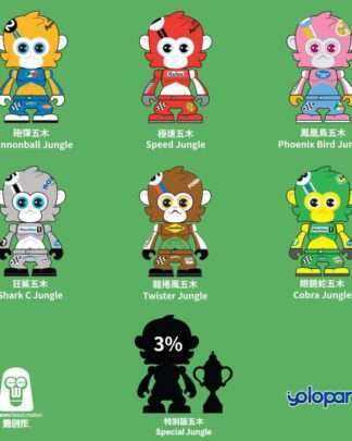 Jungle Formulape Minifiguren 6 cm Display (6)