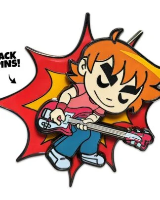 Scott Pilgrim Ansteck-Pin Scott Playing Guitar 5 cm
