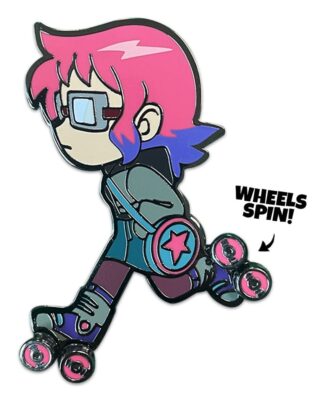 Scott Pilgrim Ansteck-Pin Ramona Skating 5 cm