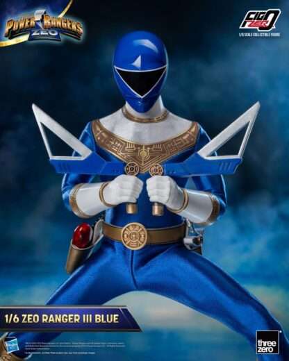 Power Rangers Zeo FigZero Actionfigur 1/6 Ranger III Blue 30 cm – Bild 6