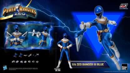Power Rangers Zeo FigZero Actionfigur 1/6 Ranger III Blue 30 cm – Bild 9