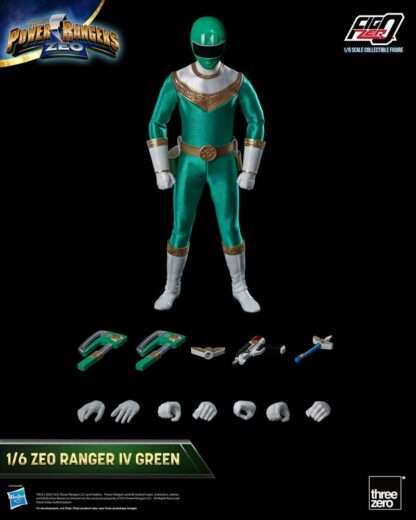 Power Rangers Zeo FigZero Actionfigur 1/6 Ranger IV Green 30 cm – Bild 2