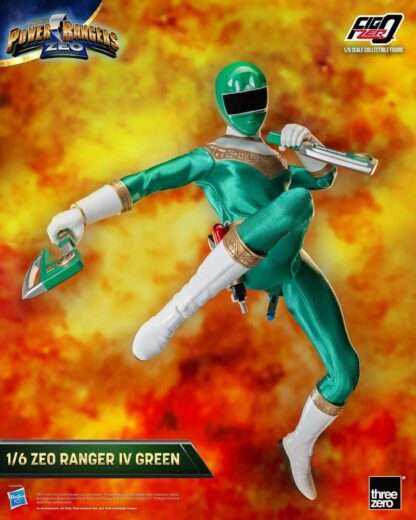 Power Rangers Zeo FigZero Actionfigur 1/6 Ranger IV Green 30 cm – Bild 8