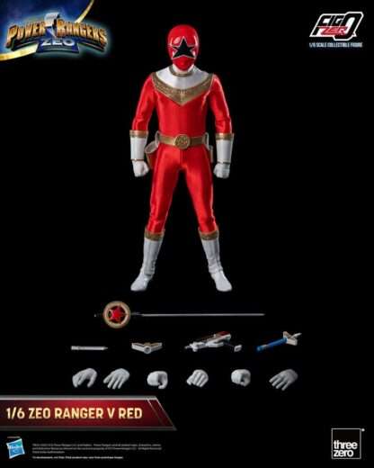 Power Rangers Zeo FigZero Actionfigur 1/6 Ranger V Red 30 cm – Bild 2