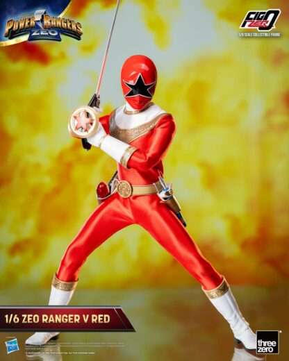 Power Rangers Zeo FigZero Actionfigur 1/6 Ranger V Red 30 cm – Bild 4