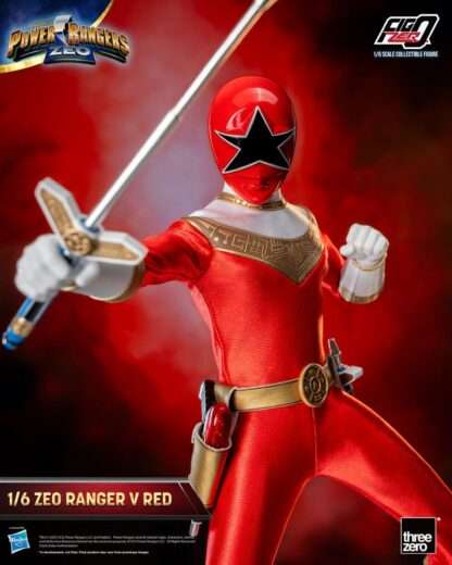 Power Rangers Zeo FigZero Actionfigur 1/6 Ranger V Red 30 cm – Bild 7