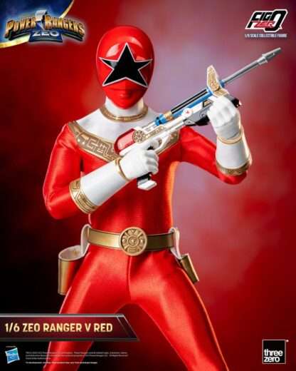 Power Rangers Zeo FigZero Actionfigur 1/6 Ranger V Red 30 cm – Bild 8