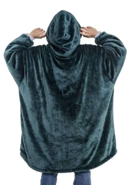 Harry Potter Oversized Kapuzenpullover Slytherin – Bild 3