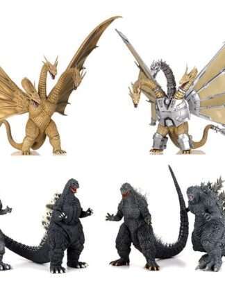 Godzilla Generations Gekizou Series PVC Statuen 8 - 9 cm Sortiment Kaiju Part. 1 (6) (re-run)