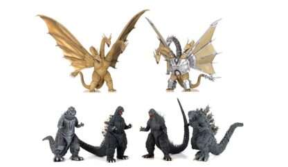 Godzilla Generations Gekizou Series PVC Statuen 8 - 9 cm Sortiment Kaiju Part. 1 (6) (re-run)