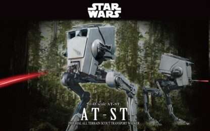 Star Wars Plastik-Modellbausatz 1/48 AT-ST - Beschädigte Verpackung – Bild 5
