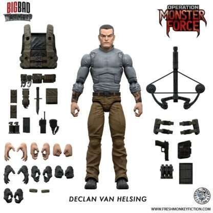 Operation: Monster Force Actionfigur 1/12 Declan Van Helsing 15 cm – Bild 2