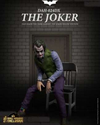 Batman The Dark Knight Dynamic 8ction Heroes Actionfigur 1/9 The Joker Deluxe Version 21 cm