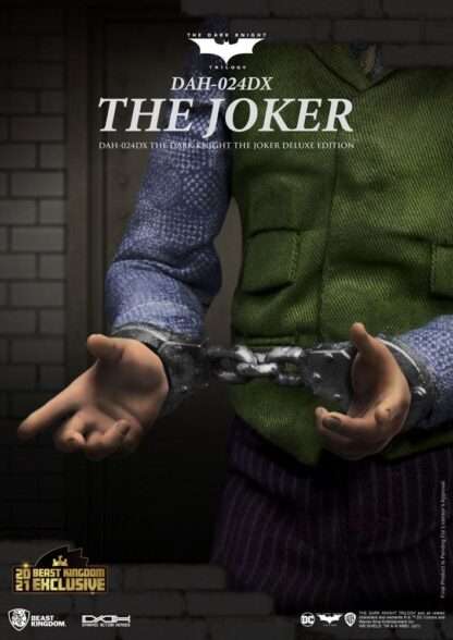 Batman The Dark Knight Dynamic 8ction Heroes Actionfigur 1/9 The Joker Deluxe Version 21 cm – Bild 5