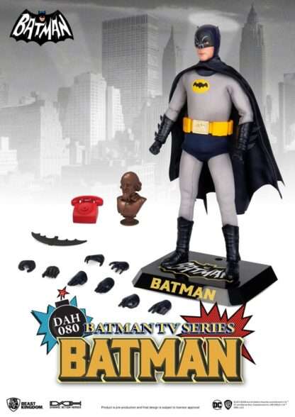 DC Comics Dynamic 8ction Heroes Actionfigur 1/9 Batman TV Series Batman 24 cm – Bild 7